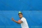 Tennis vs St Michael’s  Men’s and Women’s Tennis vs St Michael’s. - Photo By: KEITH NORDSTROM : Wheaton, Tennis